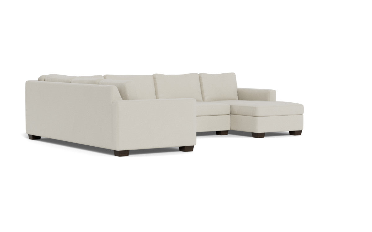 Track 141" Corner Sectionals w. Right Chaise - Villa Oyster