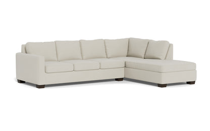 Track 121" Right Chaise Sectional - Villa Oyster