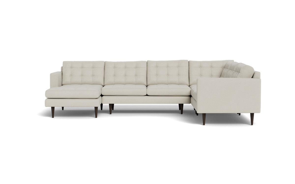Wallace 131" Corner Sectionals w. Left Chaise - Villa Oyster