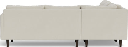 Wallace 102" Untufted Corner Sectional - Villa Oyster