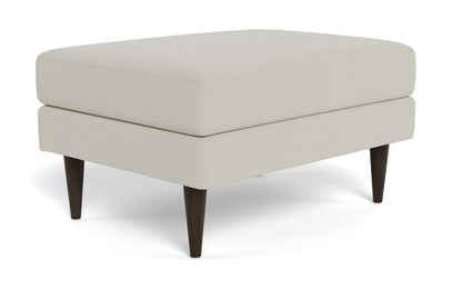 Wallace Untufted Ottoman - Villa Oyster