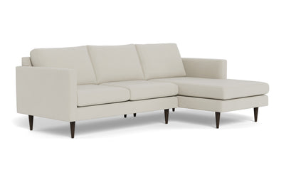 Wallace 98" Untufted Right Chaise Sectional - Villa Oyster
