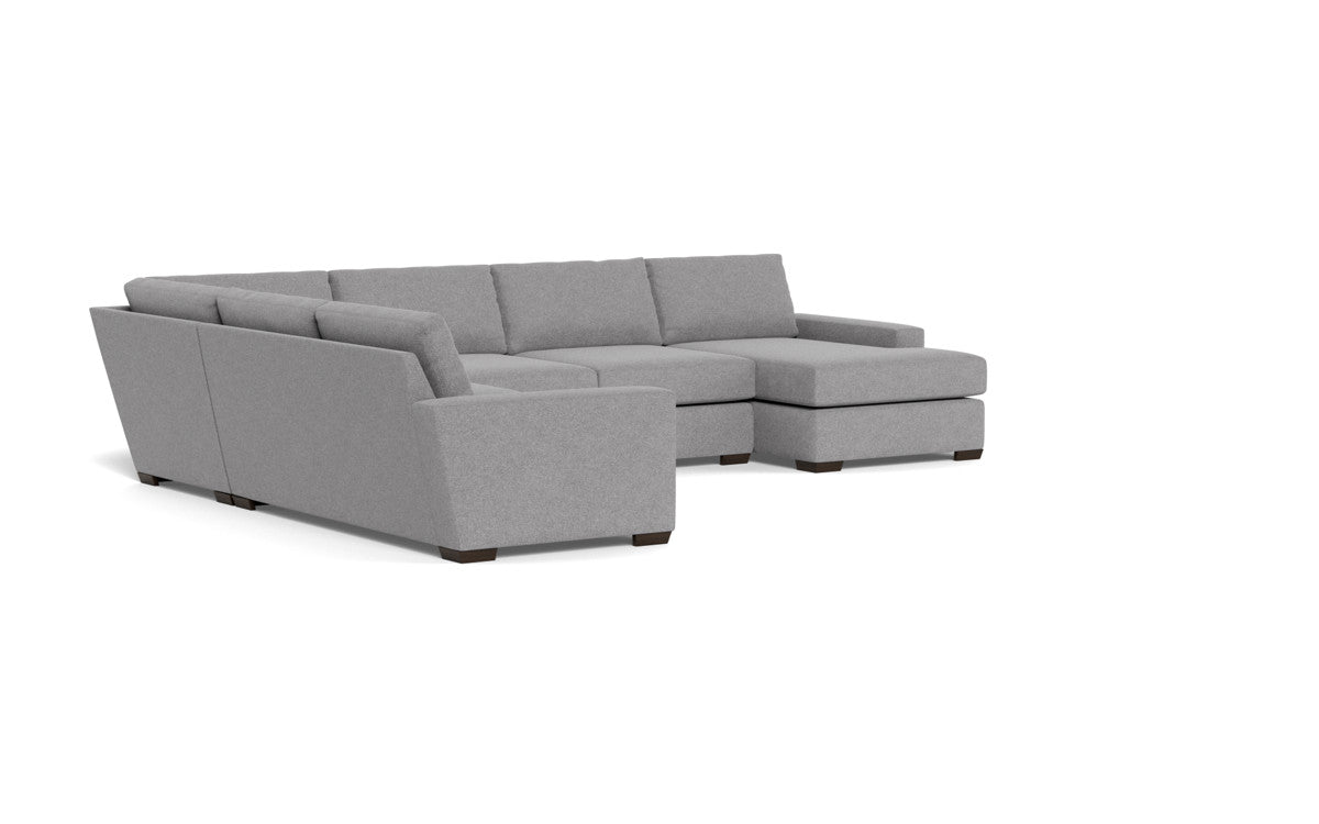 Mas Mesa 162" Deep Corner Sectionals w. Right Chaise - Villa Platinum