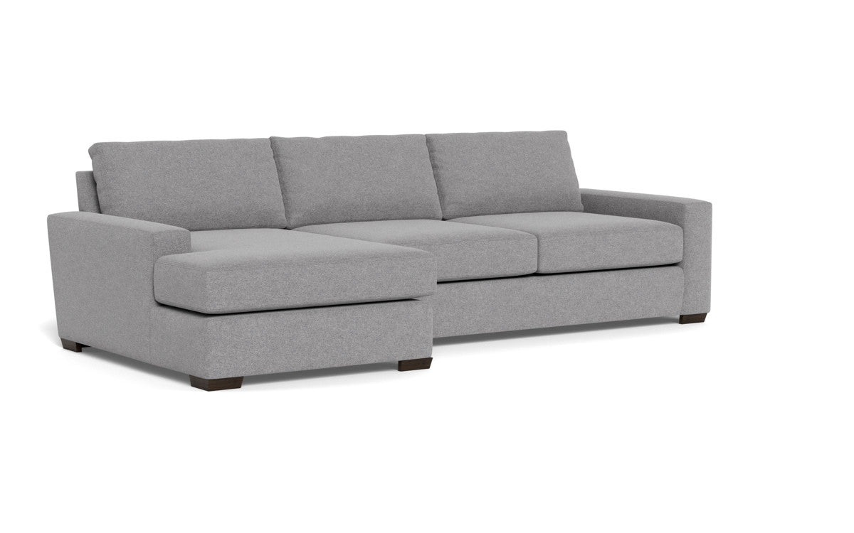 Mas Mesa 123" Deep Left Chaise Sectional - Villa Platinum