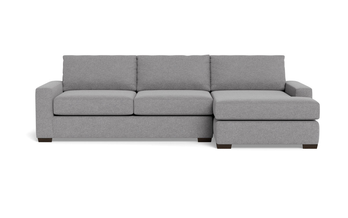 Mas Mesa 123" Deep Right Chaise Sectional - Villa Platinum