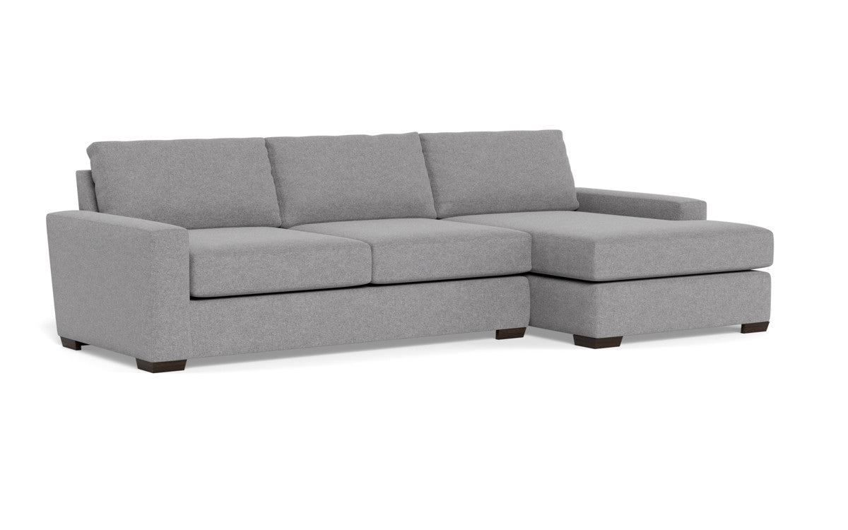 Mas Mesa 123" Deep Right Chaise Sectional - Villa Platinum