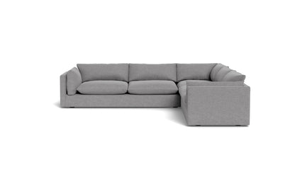 SoCo 124" Corner Sectional - Villa Platinum