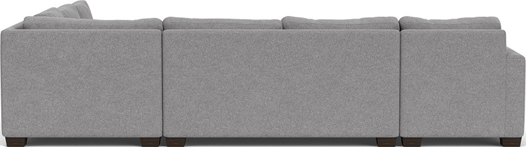 Track 141" Corner Sectionals W. Full Sleeper & Left Chaise - Villa Platinum