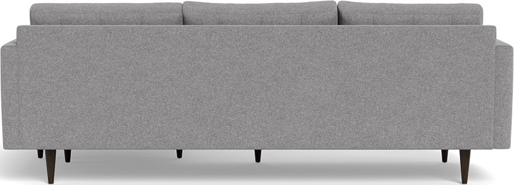 Wallace 98" Reversible Chaise Sofa - Villa Platinum