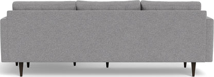 Wallace 98" Reversible Chaise Sofa - Villa Platinum