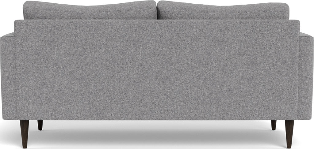Wallace 74" Untufted Apartment Sofa - Villa Platinum