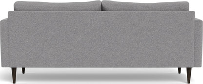 Wallace 85" Untufted Sofa - Villa Platinum