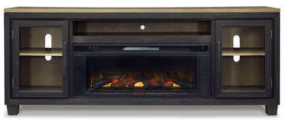 Flora XL Tv Stand - With Fireplace