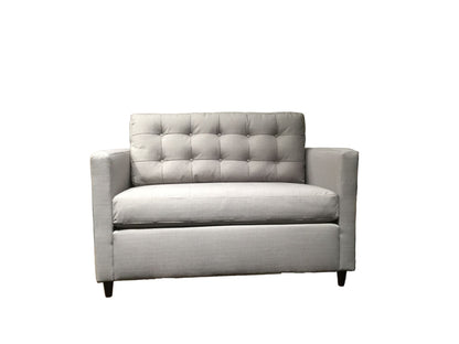 Wallace 52" Twin Sleeper Chair Bennett Dove Quick Ship -