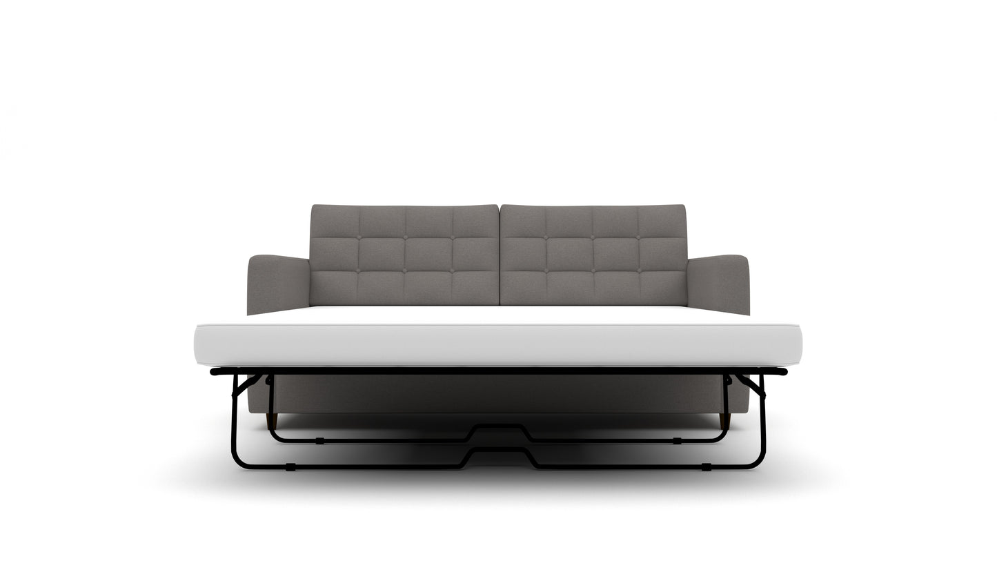 Wallace 74" Queen Sleeper Sofa Bennett Praline Quick Ship -