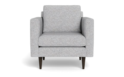 Wallace 34" Untufted Arm Chair - Delray Smoke