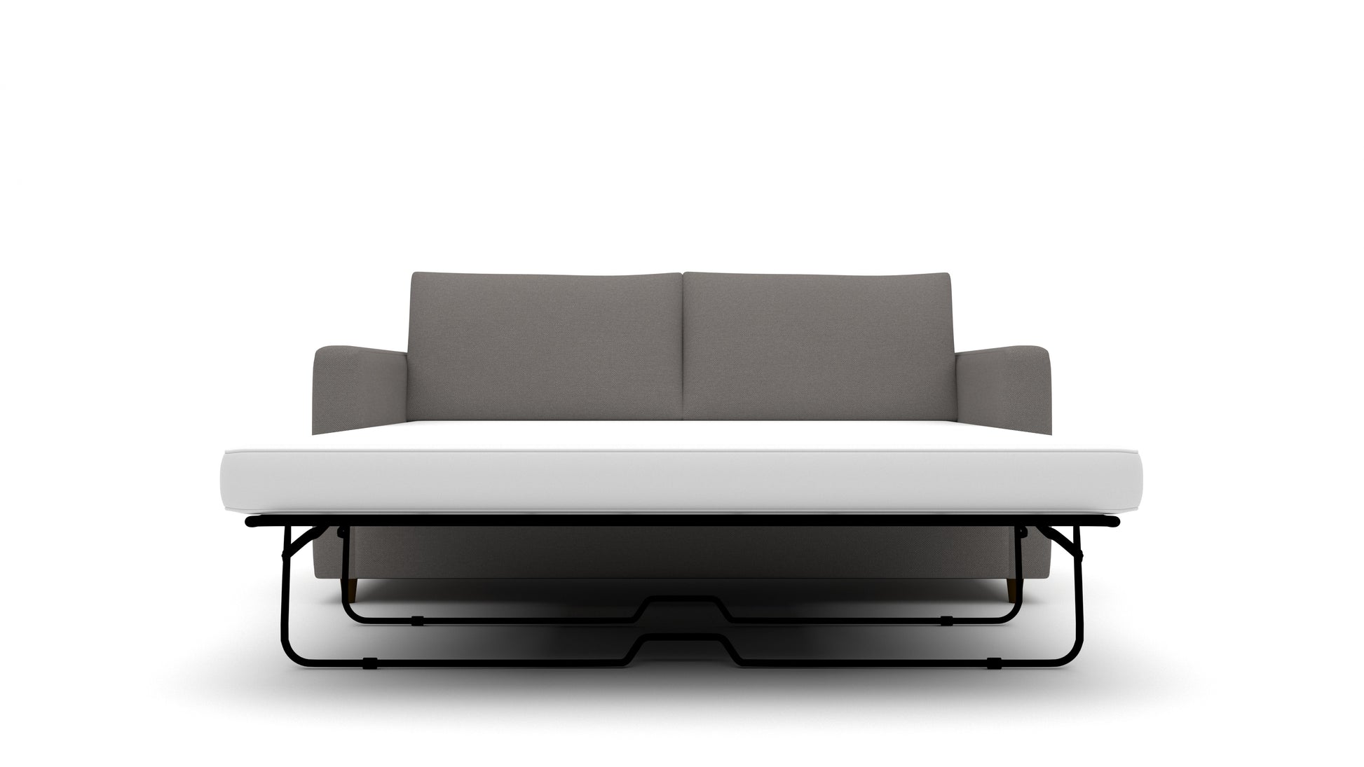 Wallace 74" Untufted Queen Sleeper Sofa Elliot Sunflower Quick Ship -