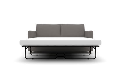 Wallace 74" Untufted Queen Sleeper Sofa Elliot Sunflower Quick Ship -