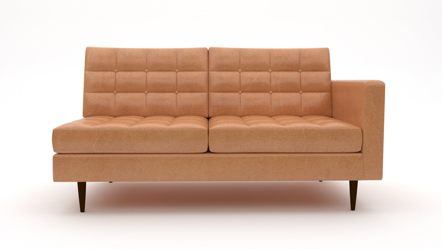 Wallace Leather Raf Condo Sofa