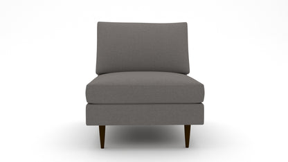 Wallace Untufted Armless Chair