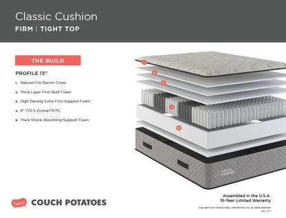 Classic Cushion Firm TT Mattress