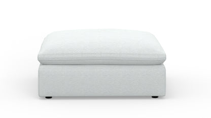 Fluffy Ottoman - Bloke Snow