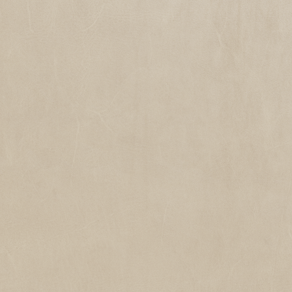 Wallace Leather Untufted Armless Chair - Hudson Ivory