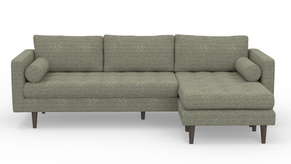 Ladybird 104" Reversible Sofa Chaise - Nepal Olive