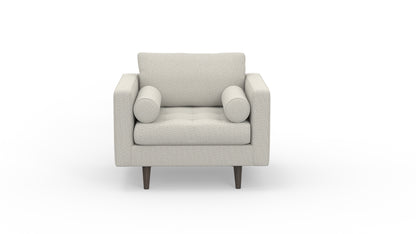 Ladybird 42" Arm Chair - Bloke Cotton