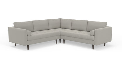 Ladybird 103" Corner Sectional - Bloke Cotton