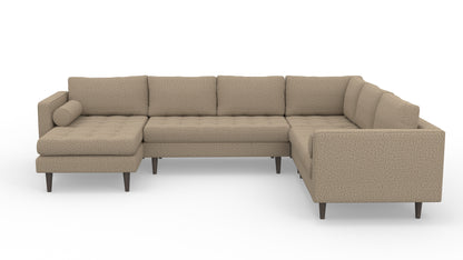Ladybird 133" Corner Sectional with Left Chaise - Celine Cub