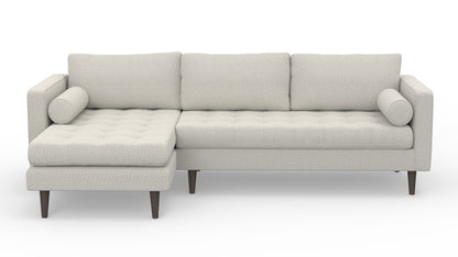 Ladybird 102" Left Chaise Sectional - Bloke Cotton