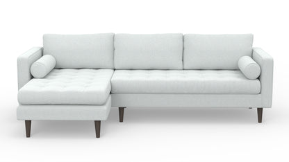Ladybird 102" Left Chaise Sectional - Bloke Snow