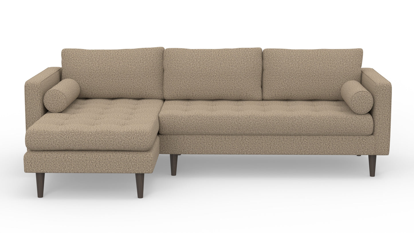 Ladybird 102" Left Chaise Sectional - Celine Cub