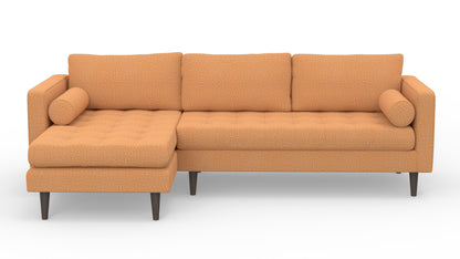 Ladybird 102" Left Chaise Sectional - Nepal Clay