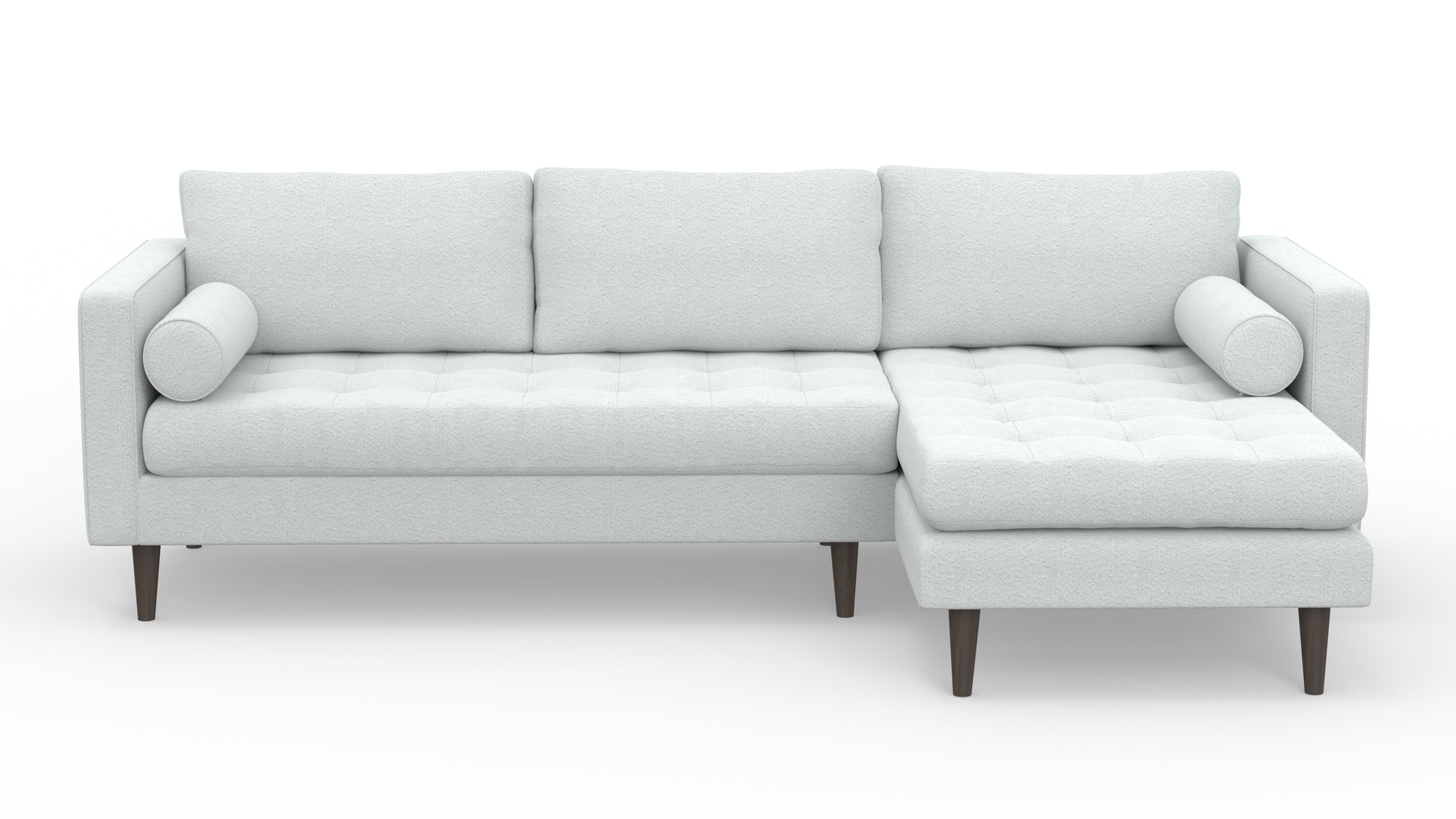 Ladybird 102" Right Chaise Sectional - Tropez Oyster