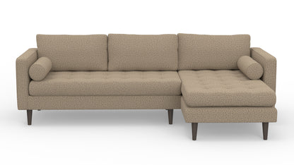Ladybird 102" Right Chaise Sectional - Celine Cub
