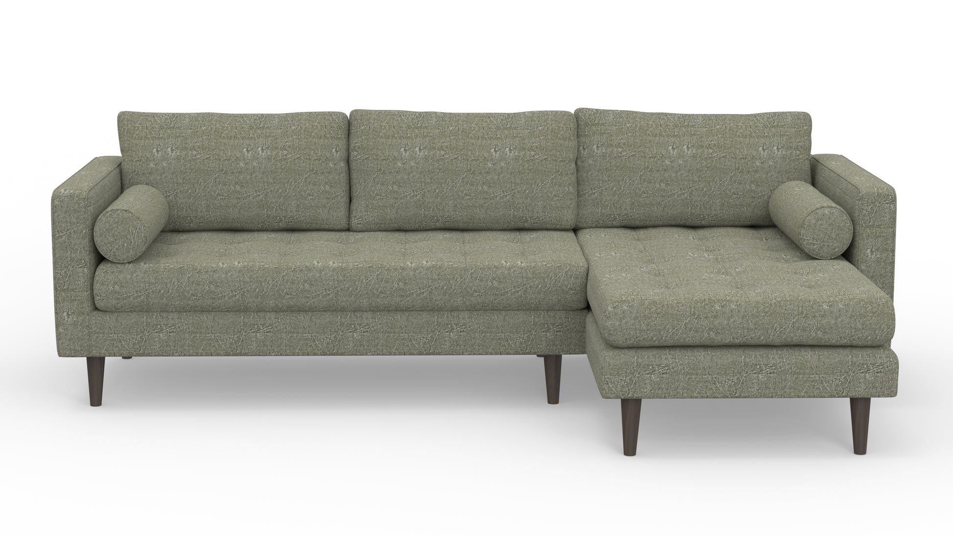 Ladybird 102" Right Chaise Sectional - Tropez Oyster