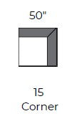 Lago Vista Corner Wedge