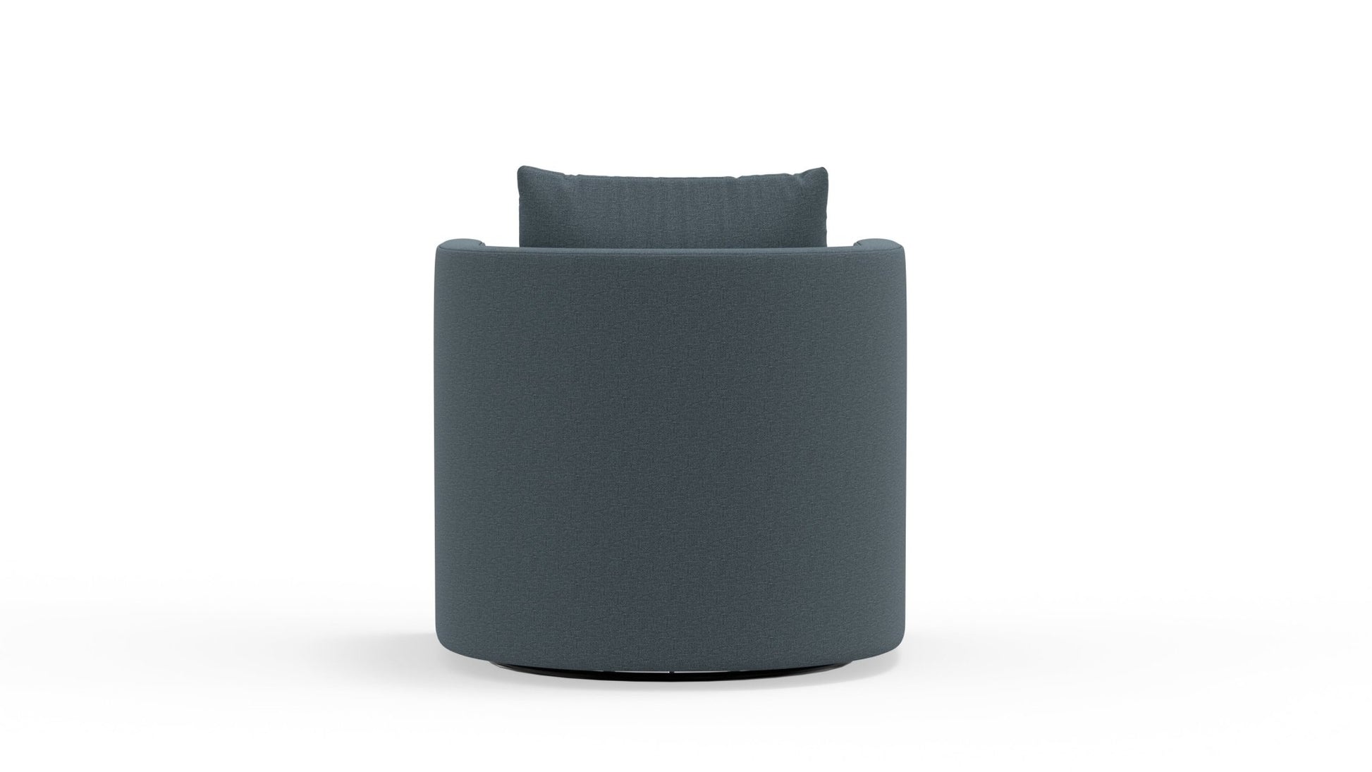 Lily Swivel Chair - Bennett Charcoal