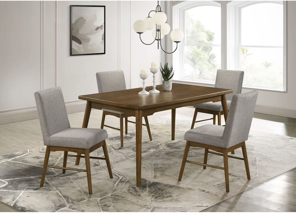 Mackenzie 59" Dining 4 Chair Set (5 pieces) -