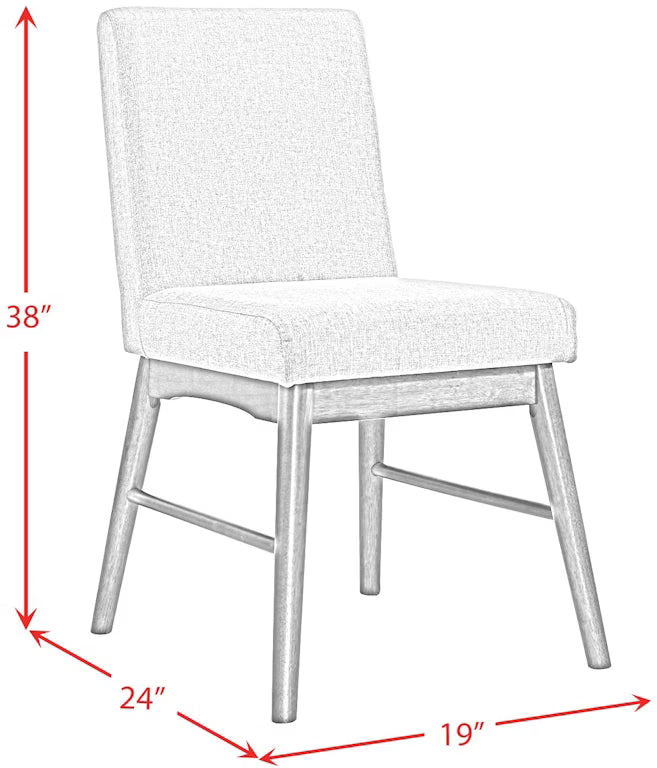 Mackenzie 59" Dining 4 Chair Set (5 pieces) -