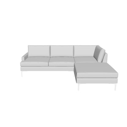 Barton Springs 106" Sofa W. Cocktail Ottoman