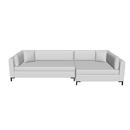 Bonnell 137" Right Cuddler Sectional