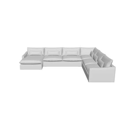 Bouldin 163" Corner Sectional W. Laf Chaise