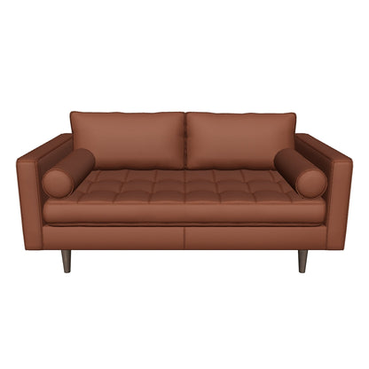 Ladybird 72" Leather Loveseat