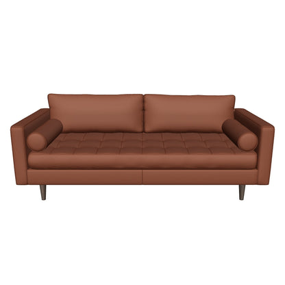 Ladybird 88" Leather Sofa