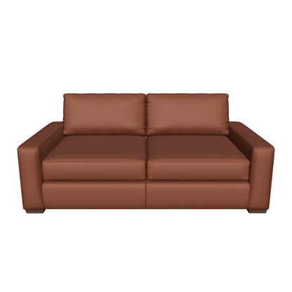 Mas Mesa 88" Deep Leather Sofa