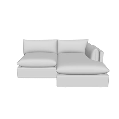 SoCo 84" RAF Arm Reversible Chaise Sofa