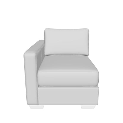 Track Leather Laf Chair